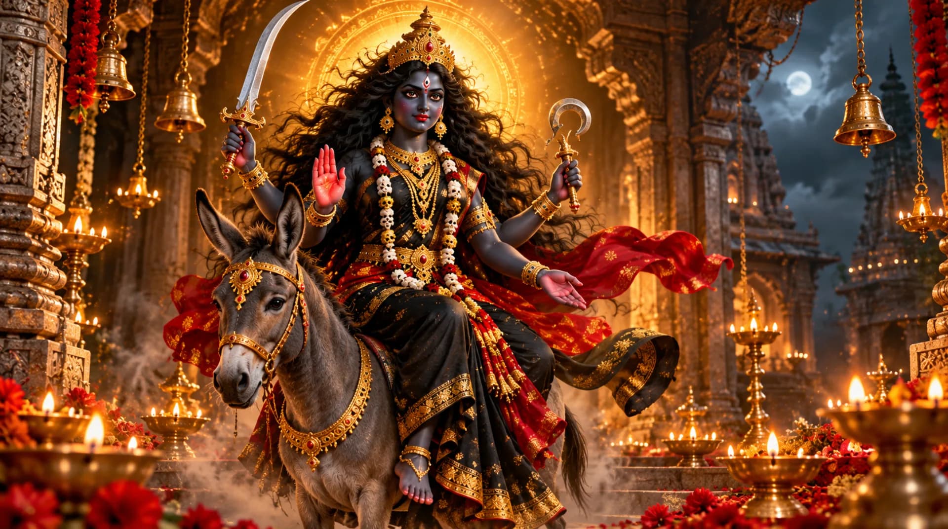 Maa Kalaratri 2026: Mantra, Puja Vidhi, Bhog & Significance